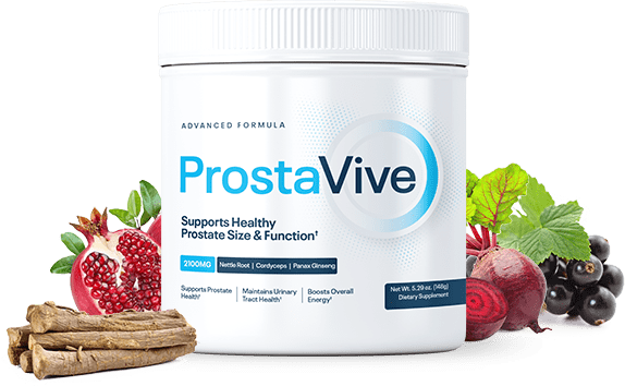 Prostavive 1 Bottles with ingredeints